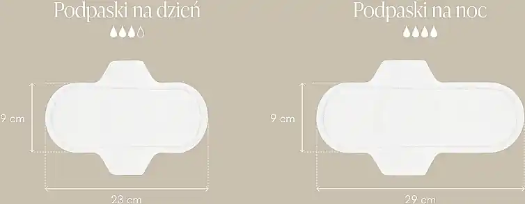 Night Sanitary Pads, 10 pcs - Bath and Body