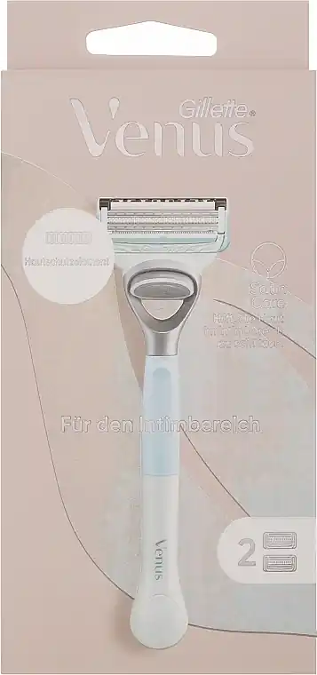 Bikini Razor with 2 Refill Cassettes - Bath and Body