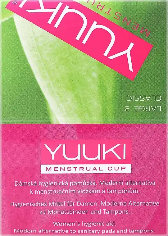Menstrual Cup, size L + disinfection container - Accessories