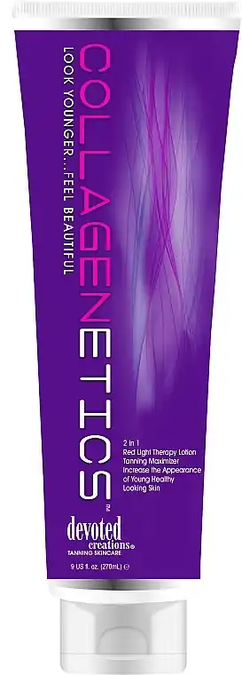 2-in-1 Solarium Cream: Red Light Therapy & Tanning Maximization