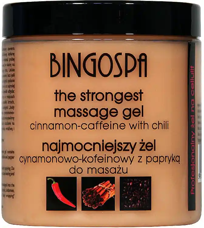 The Strongest Massage Gel 'Cinnamon-Caffeine with Chili'