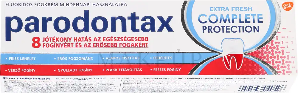 Toothpaste with Fluorine - Bath and Body