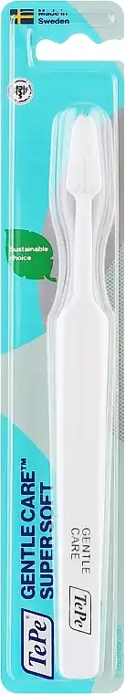 Super Gentle Toothbrush, super soft, white - Bath and Body