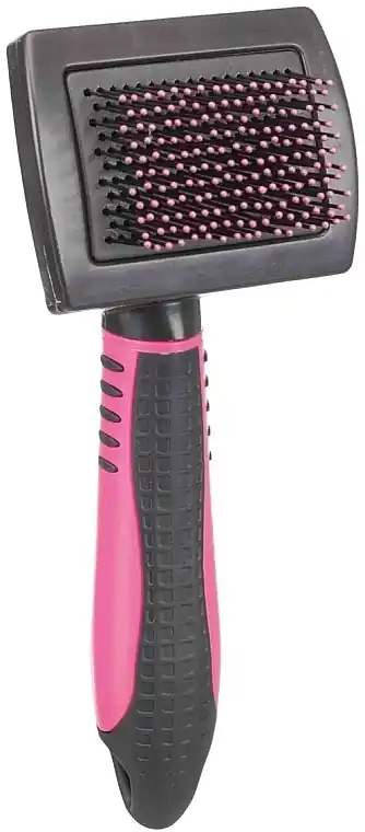 Soft Cat Brush with Plastic Tips, 7x16 cm - Trixie