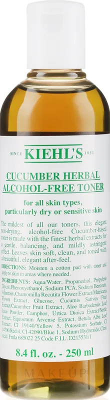 Facial Cucumber Toner - Skin Care Products