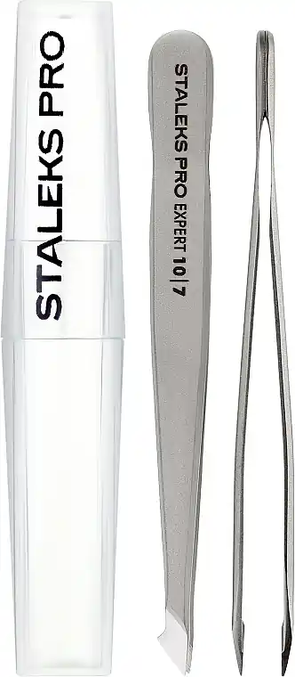 Tweezers, TE-10/7, beveled, sharp