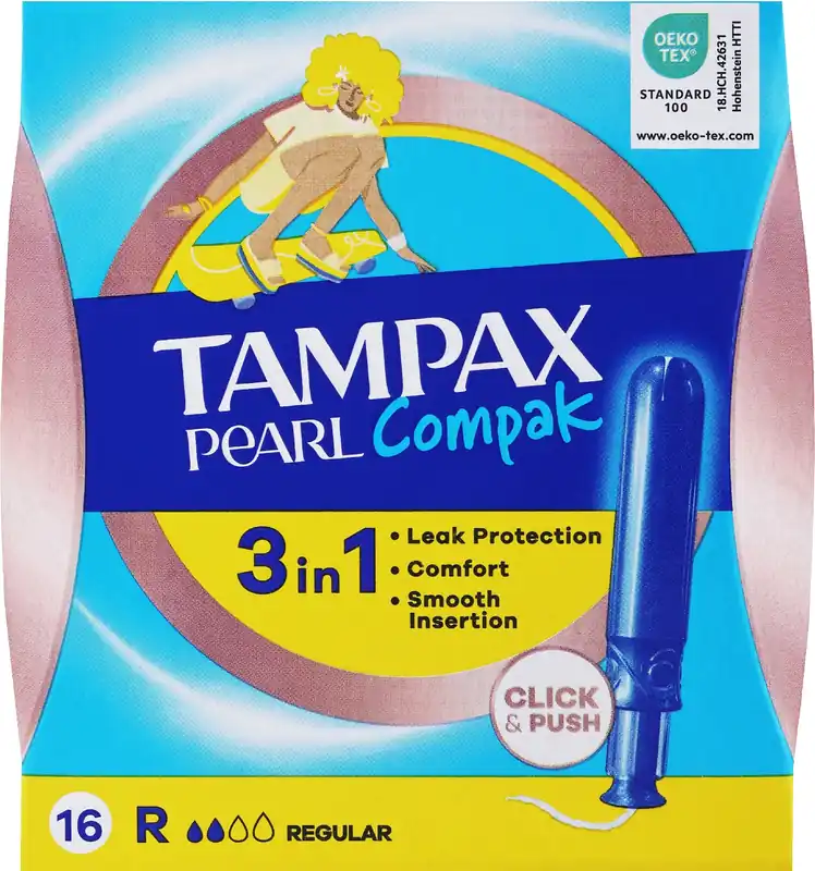 Tampons with Applicator, 16 pcs - Bath and Body