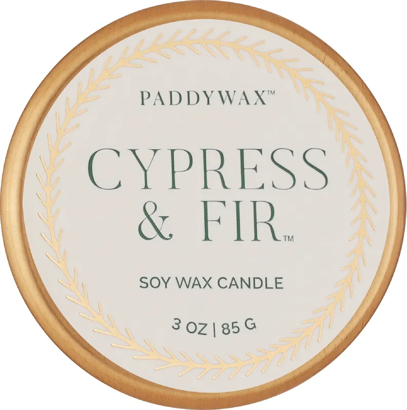 Scented Candle in Jar 'Cypress & Fir' - Bath and Body