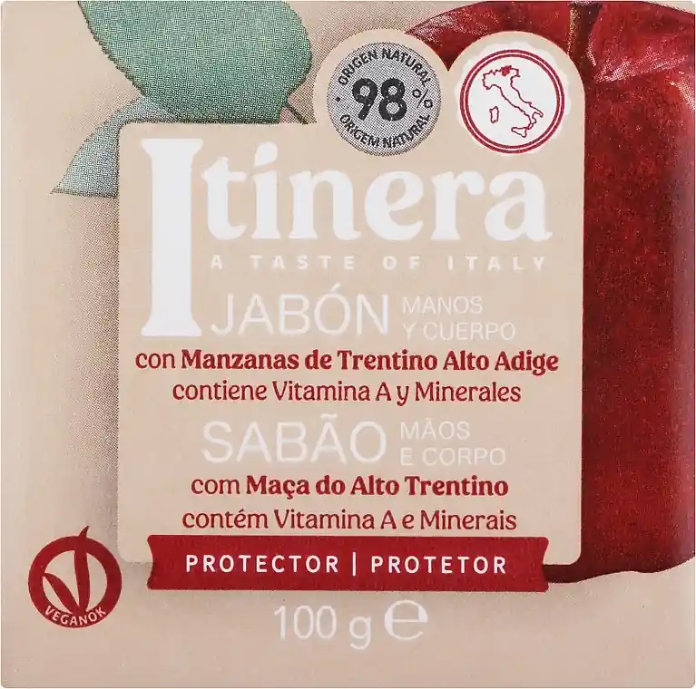 Hand & Body Soap with Apple from Trentino - Bath and Body
