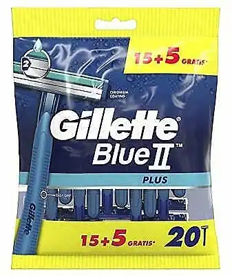 Disposable Shaving Razor Set, 15+5pcs - Men