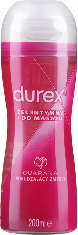 Intimate Gel Lubricant with Massage Applicator "Guarana", 200 ml - Health & Care