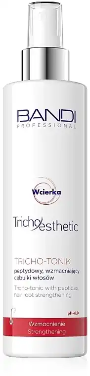 Tricho-tonic with peptides hair root strengthening