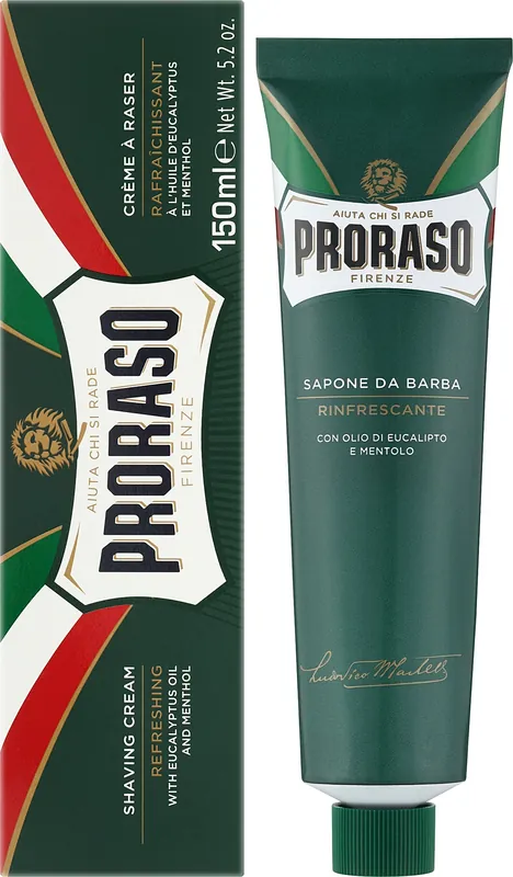 Menthol and Eucalyptus Shaving Cream