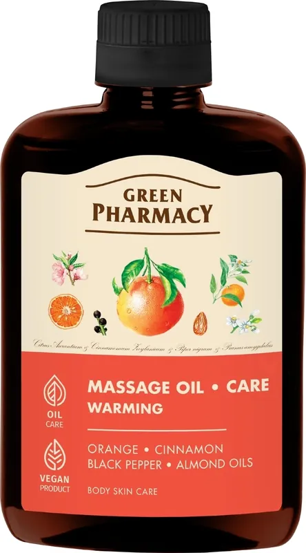 Warming Massage Oil - Bath and Body