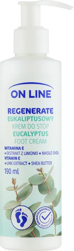 Regenerating Foot Cream 'Eucalyptus' - Bath and Body