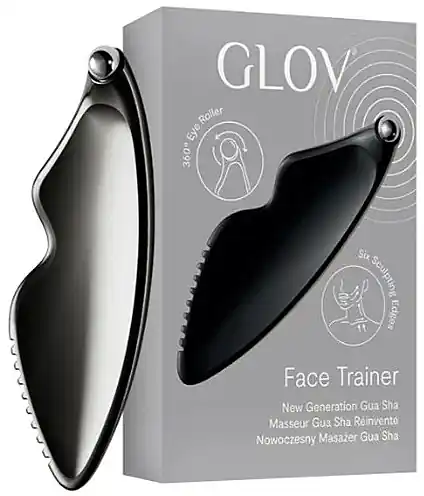 Gua Sha Face Mask, black - Accessories