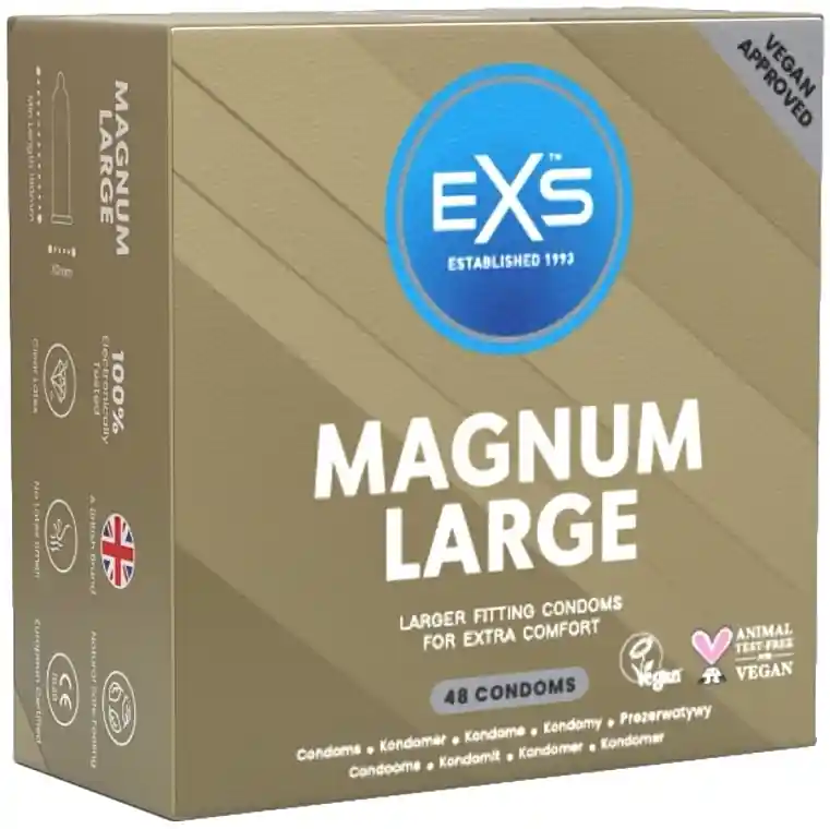 Enlarged Condoms XL, 48 pcs. - Health & Care