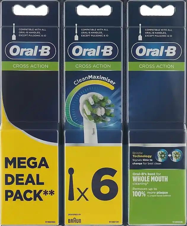 Electric Toothbrush Head, 6 pcs - Bath and Body
