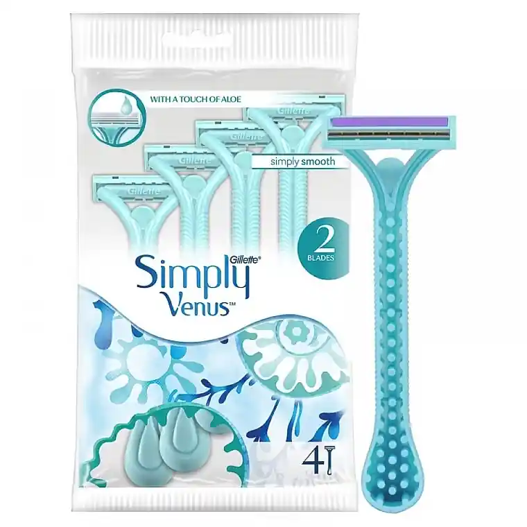 Disposable Razor Set, 4 pcs - Bath and Body
