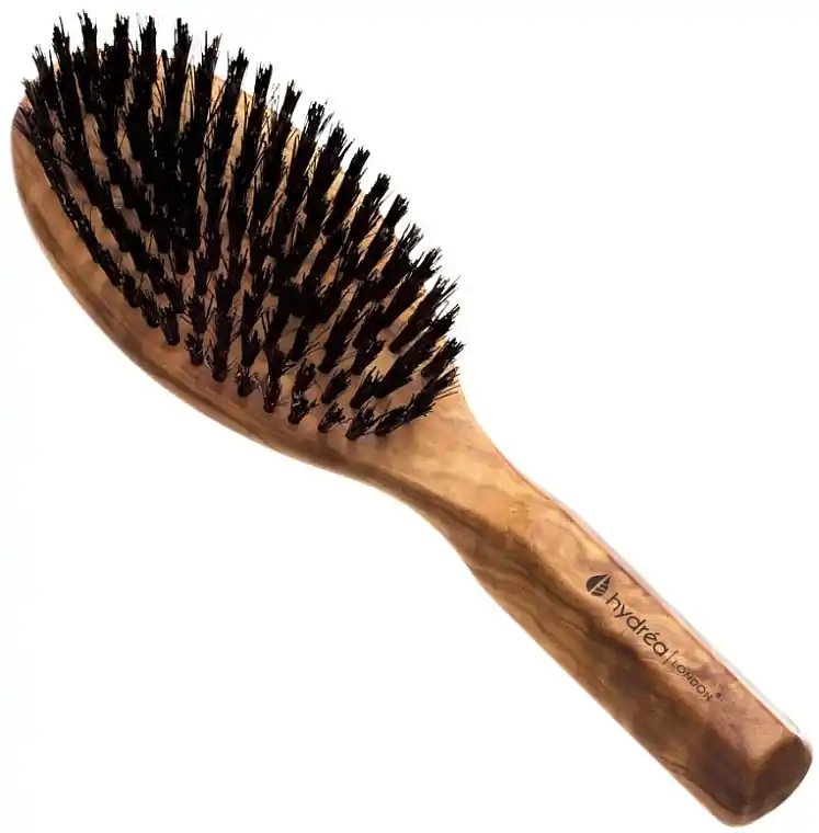 Olive Wood Styling Brush, boar bristles - Accessories