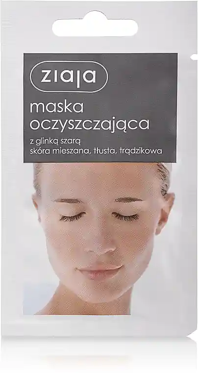 Facial Mask "Cleansing" with grey clay - Skin Care Products
