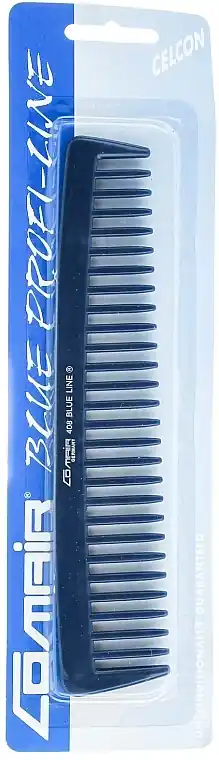 Comb for Long Hair #408 "Blue Profi Line", 18.5 cm - Accessories