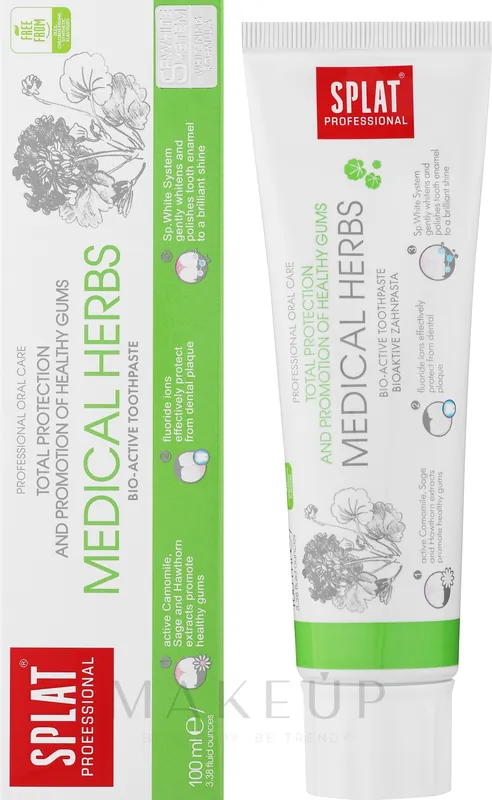 Toothpaste Professional Medical Herbs - Bath and Body