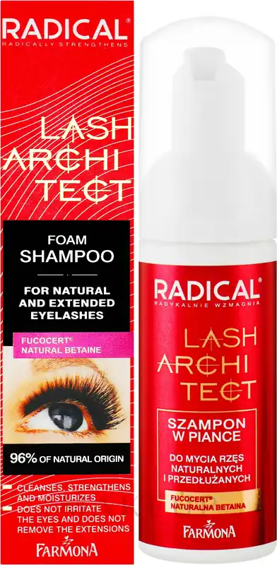 Foam Shampoo for Natural Lashes & Extensions - Hair