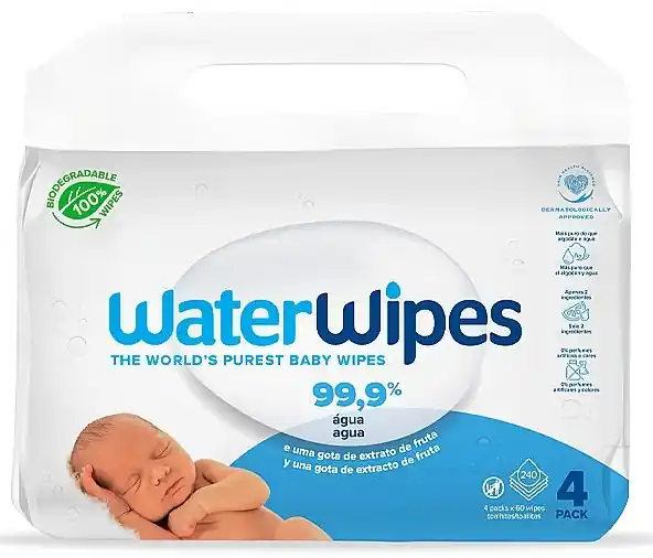 Baby Wet Wipes, 4x60 pcs - Accessories
