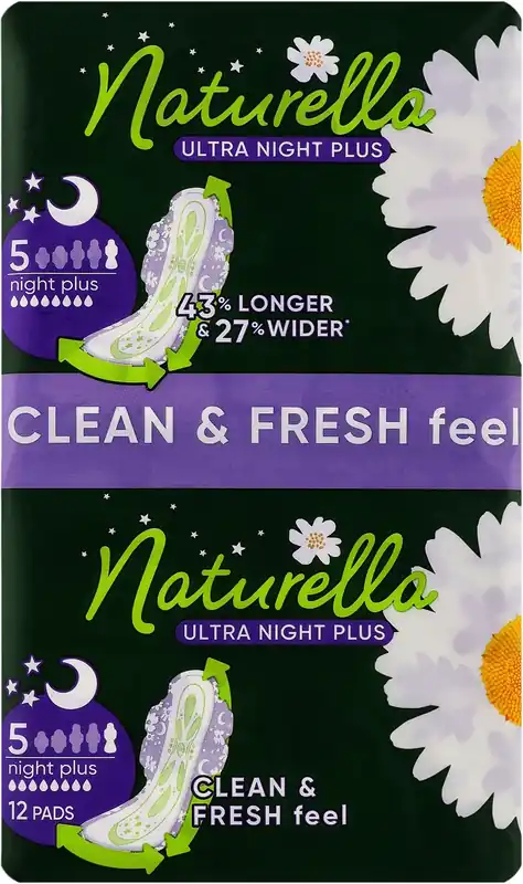 Sanitary Pads, size 5, 12 pcs. - Bath and Body