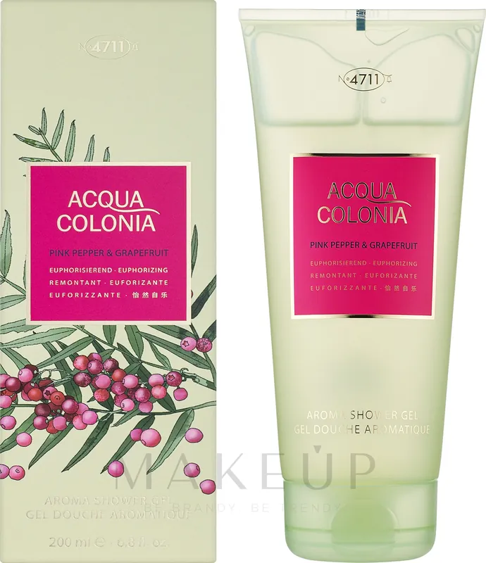 Maurer & Wirtz 4711 Acqua Colonia Pink Pepper & Grapefruit - Bath and Body