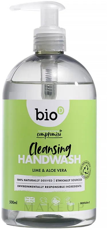 Liquid Lime & Aloe Vera Soap - Bath and Body