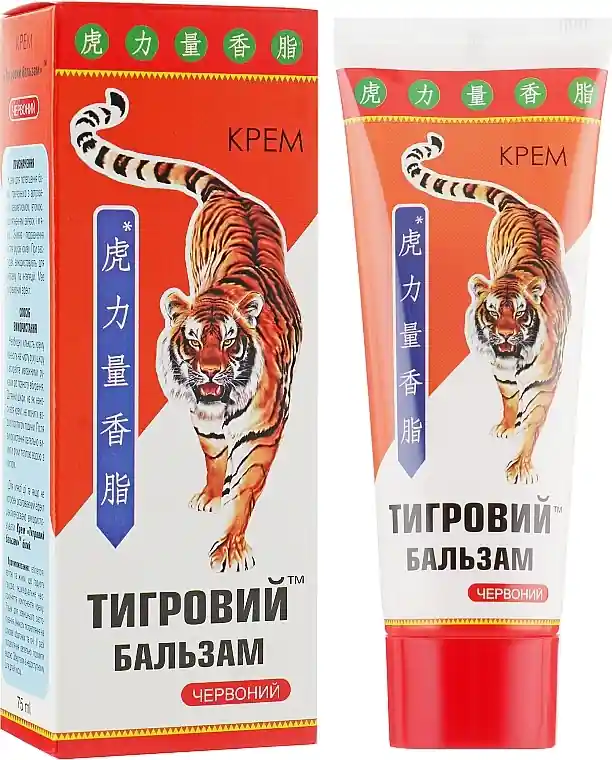 Tiger Balsam Cream, red - Bath and Body