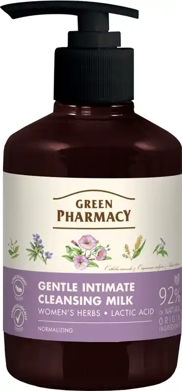 Gentle Normalizing Intimate Wash Milk "Women Herbs" - Bath and Body