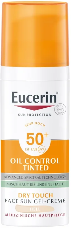 Tinted face sunscreen gel-cream