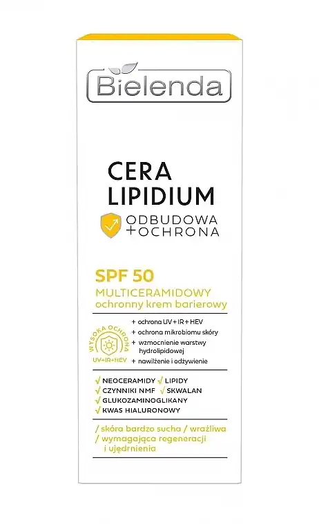 Multi-Ceramide Protective Barrier Cream SPF50