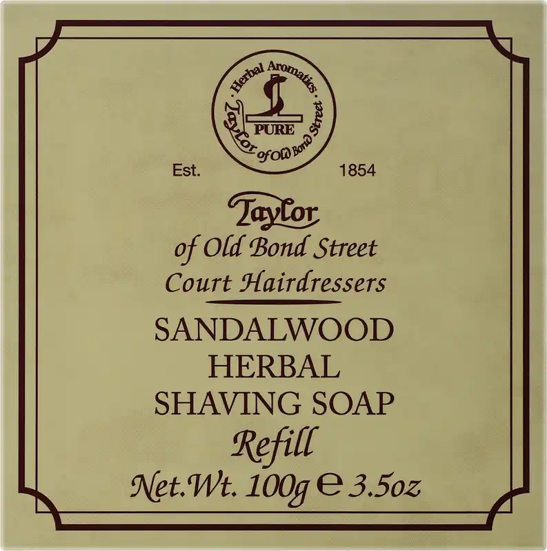 Sandalwood Shaving Soap (refill) - Bath and Body