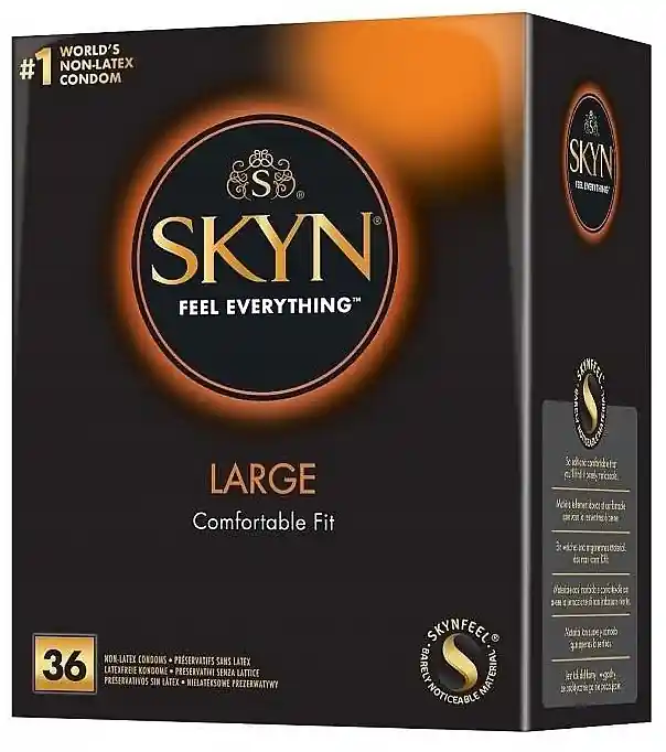 Latex-Free Condoms, large, 36 pcs