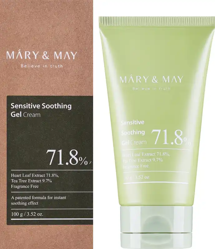 Soothing Facial Cream Gel for Problem Skin - Skin Care Products