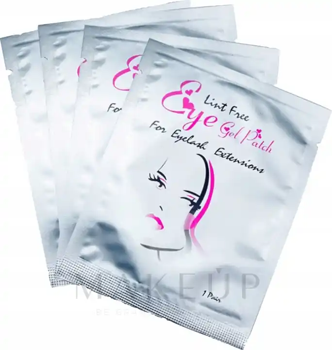 Lash Extension Gel Eye Patch, silver - Skin Care Products