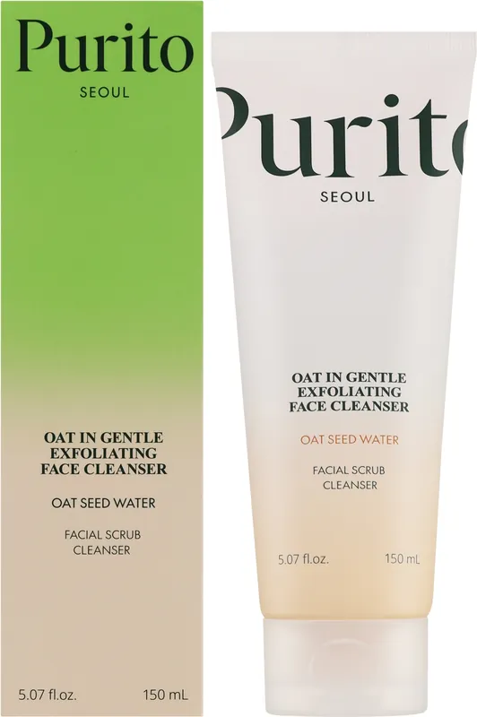 Gentle Exfoliating Oat Face Cleanser - Skin Care Products