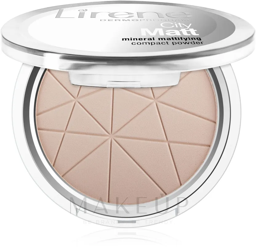 Lirene City Matt Compact Powder - Makeup