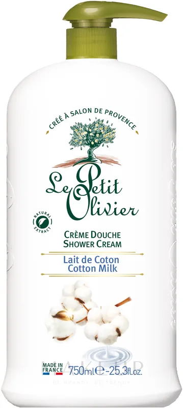 Shower Cream "Cotton Milk" - Bath and Body