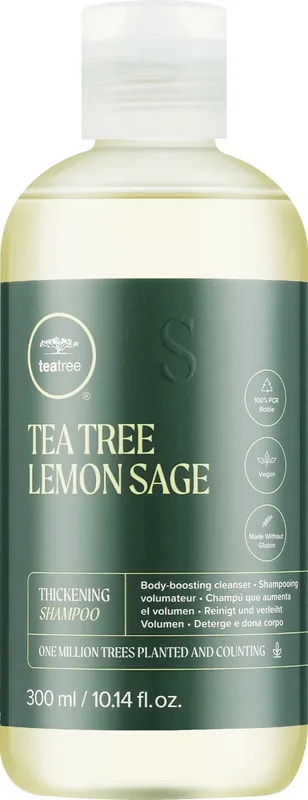 Tea Tree Extract, Lemon & Sage Shampoo - Hair