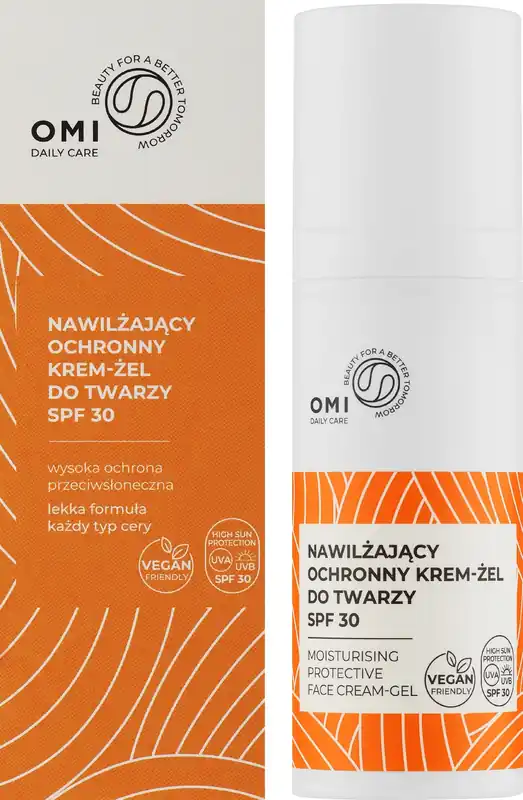 Moisturizing Protective Face Cream-Gel SPF 30