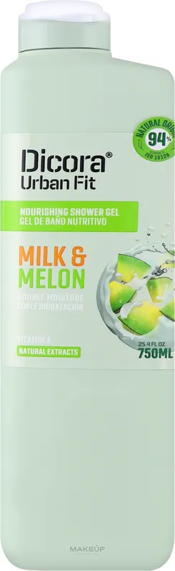 Shower Gel with Vitamin A "Melon and Milk" - Bath and Body