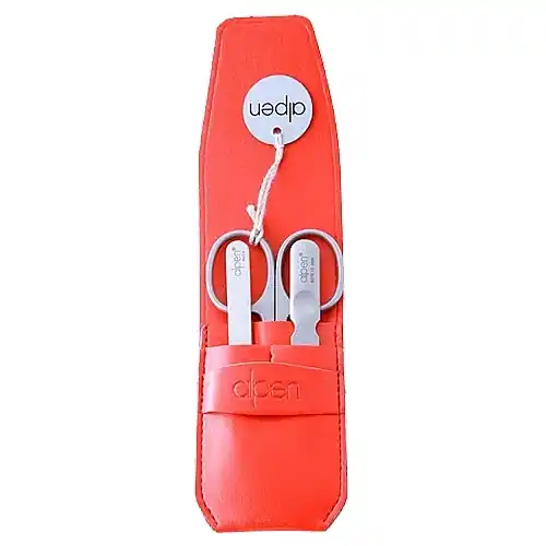 Manicure Set, 3 tools, 6800YLR, red - Accessories