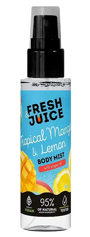 Tropical Mango & Lemon Body Mist - Bath and Body
