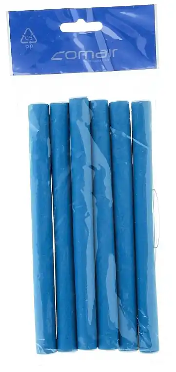 Flex Hair Curlers, dark blue, 170mm, d14 - Accessories