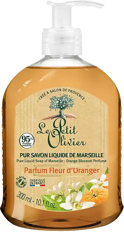 Liquid Soap with Orange Blossom Scent - Bath and Body